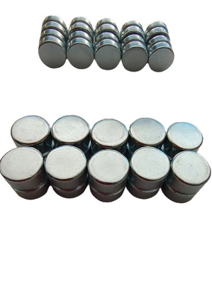 خرید آهنرباهای نئودیمیم درجه N35 NdFeB قطر دائمی 18 میلی متر با شیار online manufacture