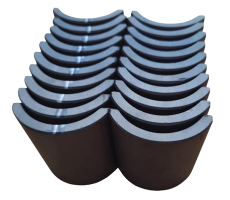 خرید موتورهای آهنربایی 190 واتی Hard Big Ferrite Electric Y33 Grade R35.5xr28.2x61x80mm online manufacture