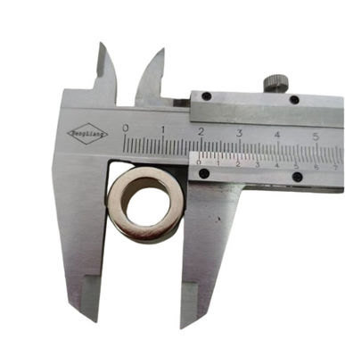 خرید حلقه قوی NdFeB آهنرباهای زمین های نادر نئودیمیوم D20 X d12 X 10 برای برس آشپزخانه online manufacture