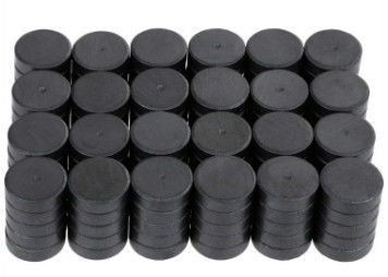 خرید آهنربای دیسکی شکل Y30BH فریت آهنرباهای دیسک گرد قطر 18mm x 5mm online manufacture