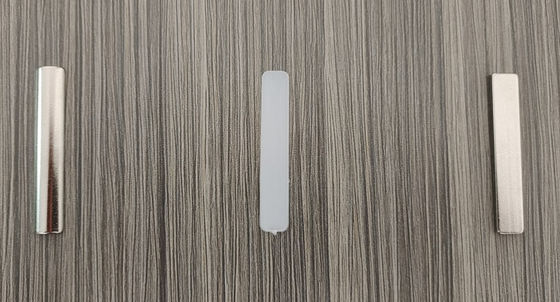 خرید آهنرباهای نئودیمیوم خمیده N45H NiCuNi برای قوسی شکل موتور BLDC 58X9.95X3mm online manufacture