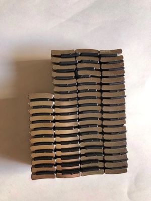 خرید آهنرباهای بور آهن نئودیمیم قوسی شکل برای ژنراتور موتور / باد N45 R53 * r49 * 20 ° * 25 online manufacture